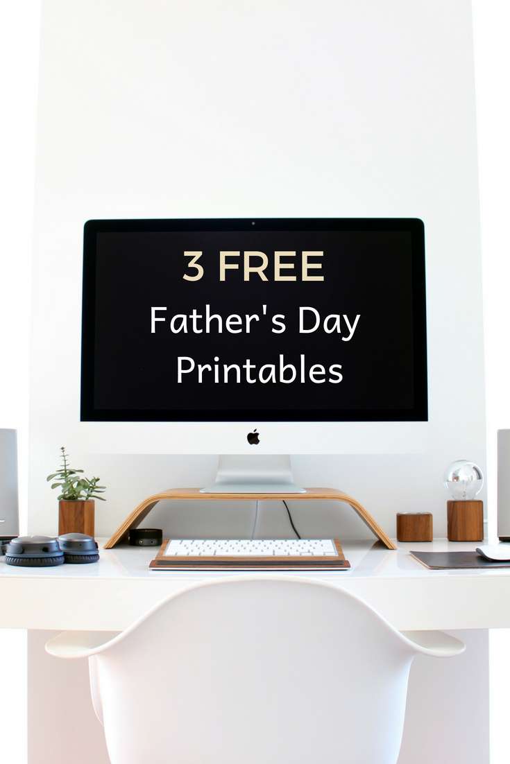 If you are looking for a frugal, personal and unique idea for a Father's Day gift, check out these 3 free printables! They are great to print, frame and give as a gift to the special dad in your life!