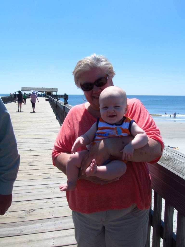 Savannah I love this picture of little man and my mom
