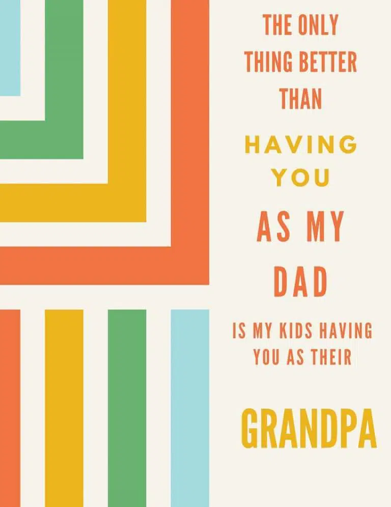 5 Free Grandparent's Day Printables