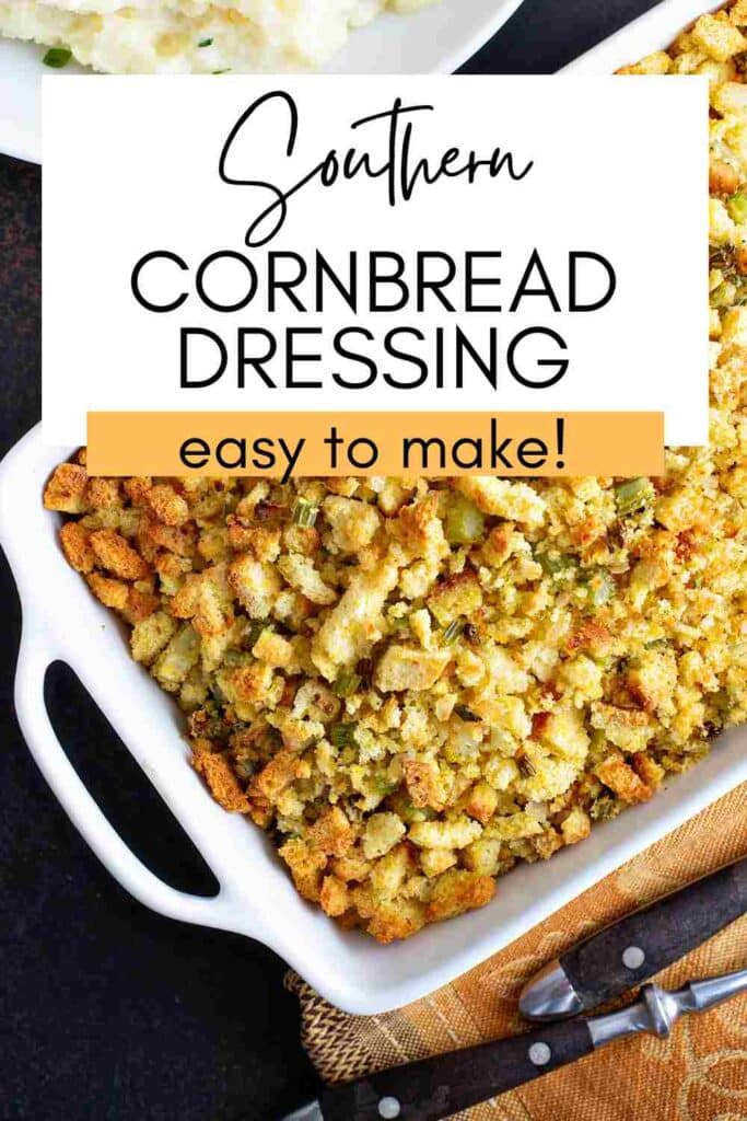 Southern Cornbread Stuffing Pin