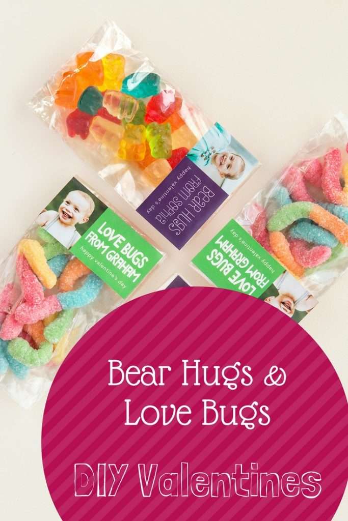 Bear Hugs & Love Bugs Cute DIY Valentines For Kids