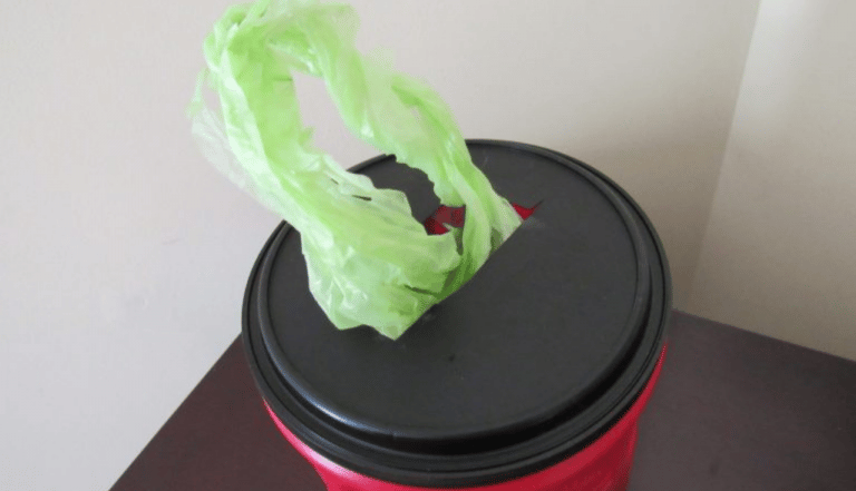 4 Step DIY Coffee Can Plastic Bag  Holder