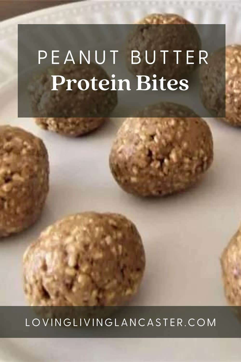 Peanut Butter Protein Bites