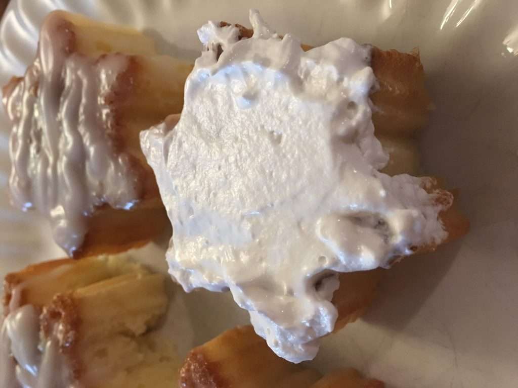 The Easiest Coconut Cake Recipe Ever 7 coconut cake snowflake topped with cool whip