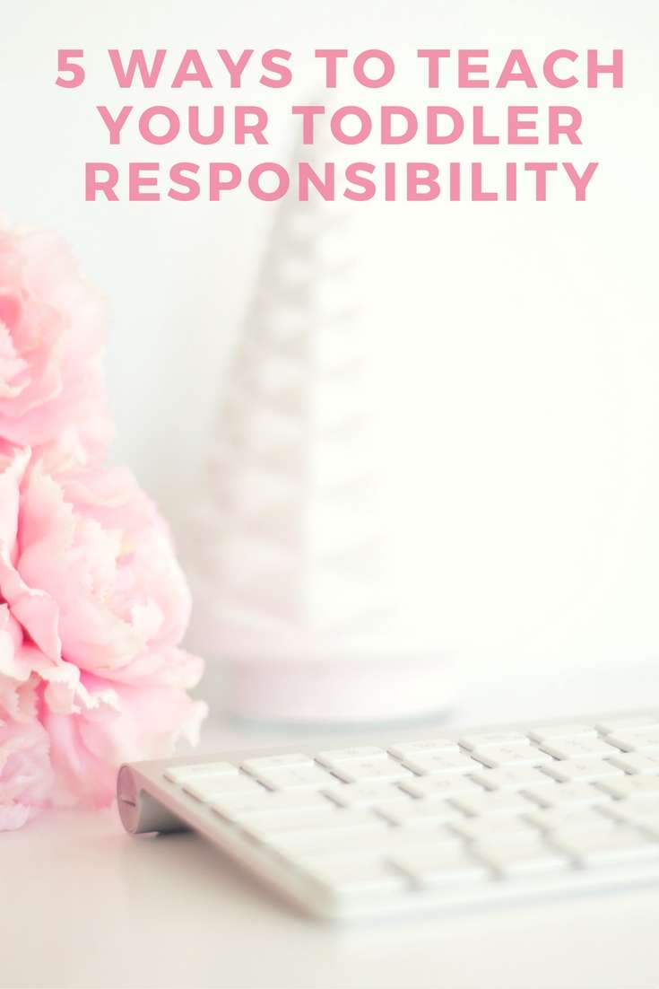5 Ways To Teach Your Toddler Responsibility Plus FREE Age Appropriate Chore Infographic! #ad #ecloth #cleaning #toddler