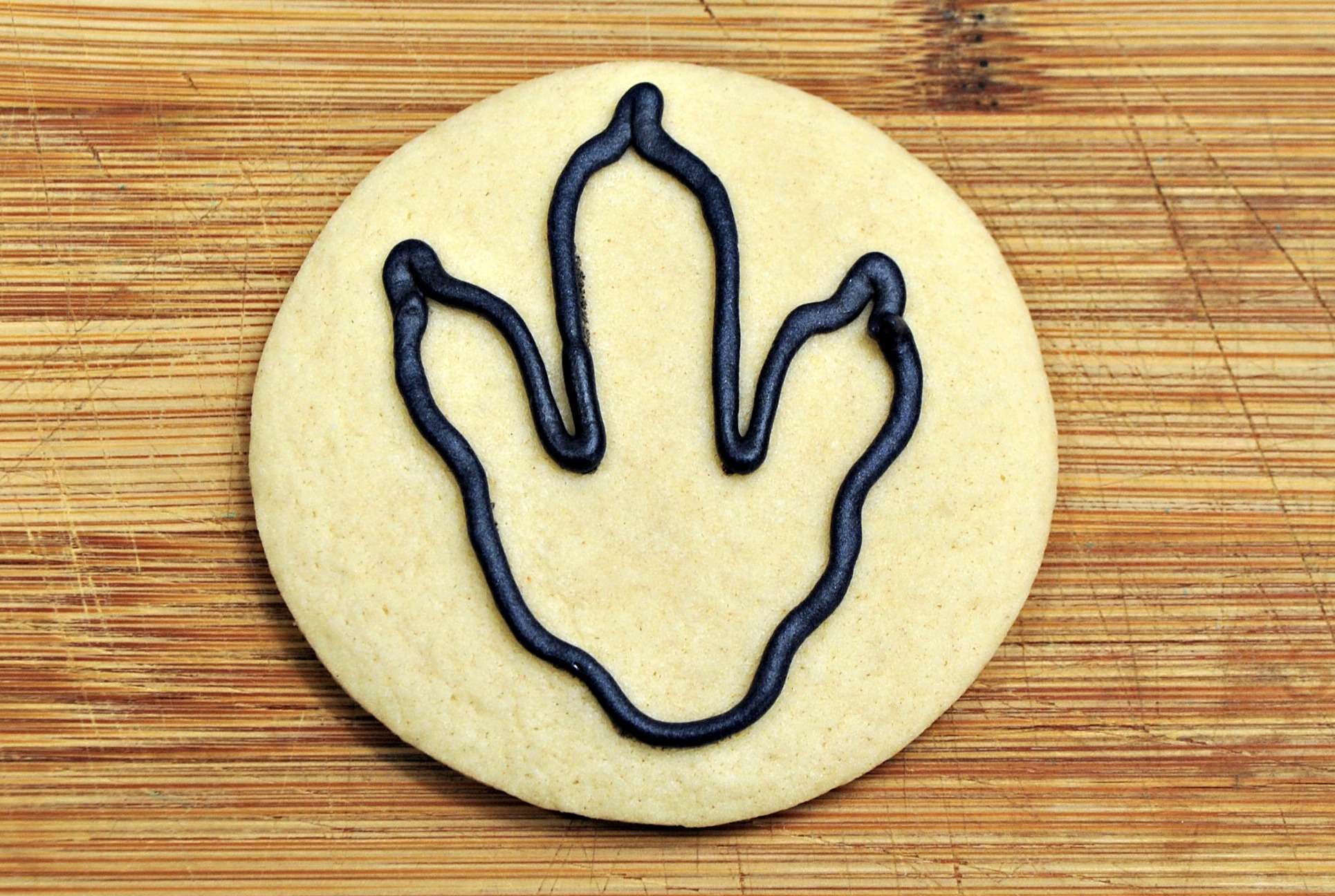 Dinosaur Paw Print Cookies