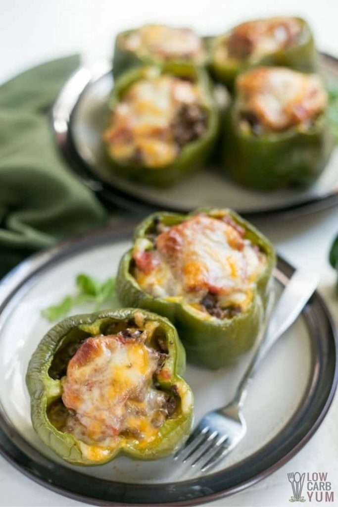 Low Carb Stuffed Peppers Freezer Meals For New Moms