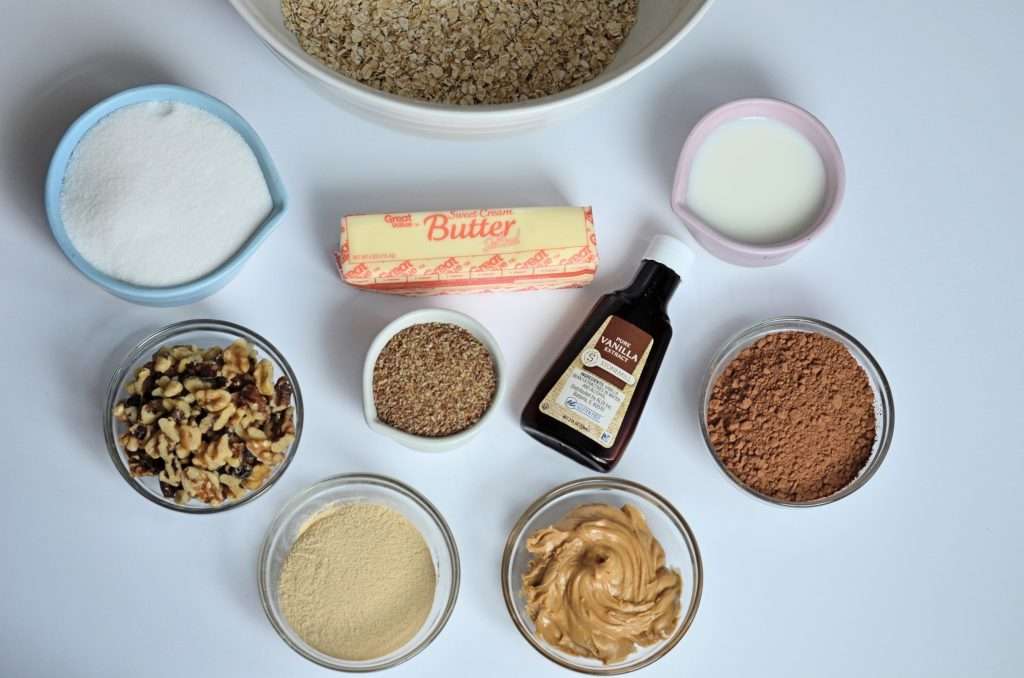 Easy No Bake Lactation Cookies 3 No Bake Lactation Cookies Ingredients