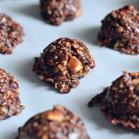 no bake cookies formed