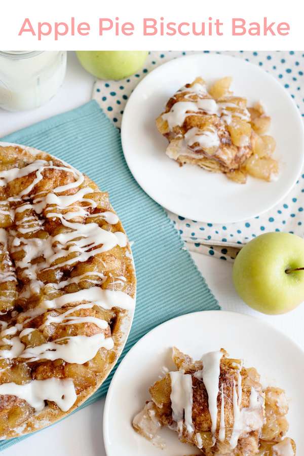 Apple Pie Biscuit Bake | Apple Pie Recipe | Dessert Recipe | Breakfast Bake | Make Ahead Breakfast