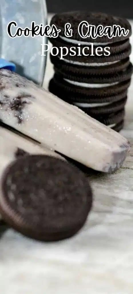 Cookies and Cream Popsicles Pin