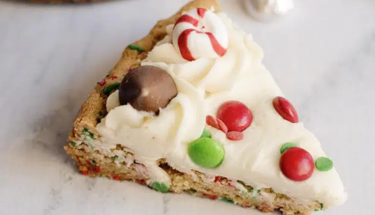 Christmas Cookie Cake (Easy Recipe)