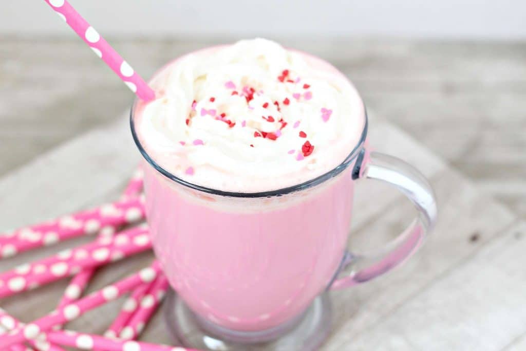 Strawberry Hot Chocolate