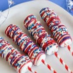 Completed Patriotic Marshmallow Pops