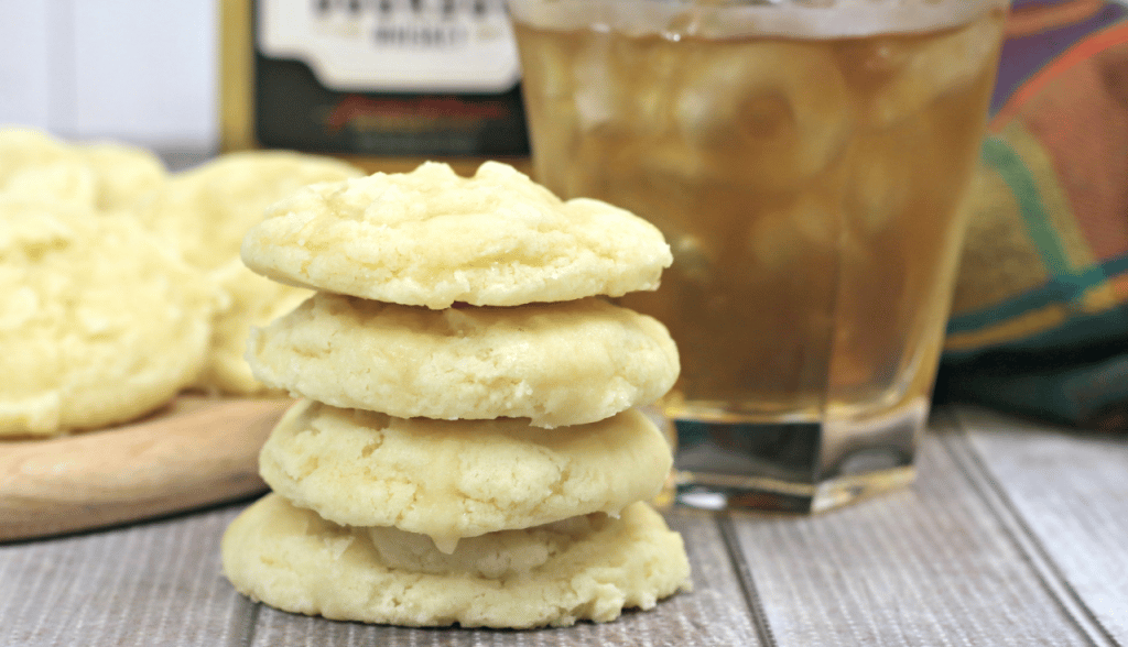Bourbon Cookies Made with Kentucky Bourbon 6 kentucky bourbon butter cookie stacked