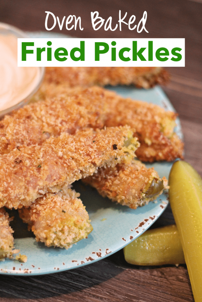 oven baked fried pickles