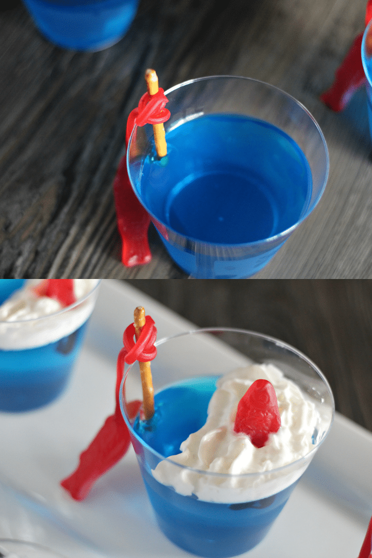 making jello cups