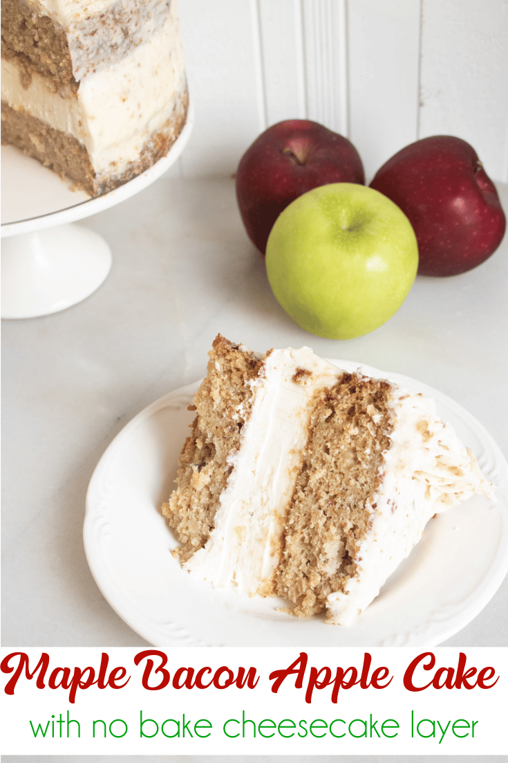 Maple Bacon Apple Cake 14 maple apple bacon cake