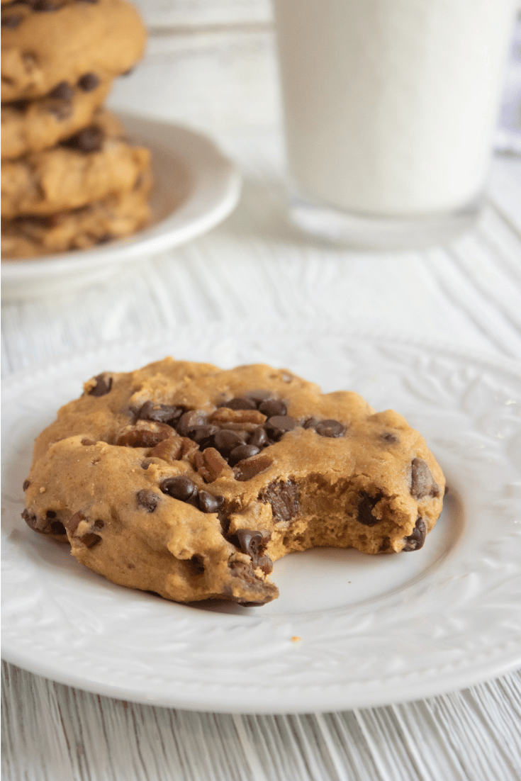 Pumpkin Chocolate Chip Cookies 2 pumpkin chocolate chip cookies
