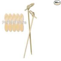 Perfectware Bamboo Knot 4-300ct 4" Bamboo Knot Picks (Pack of 300)