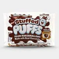 Stuffed Puffs, Chocolate Filled Marshmallows (10 oz bag, Pack of 2)