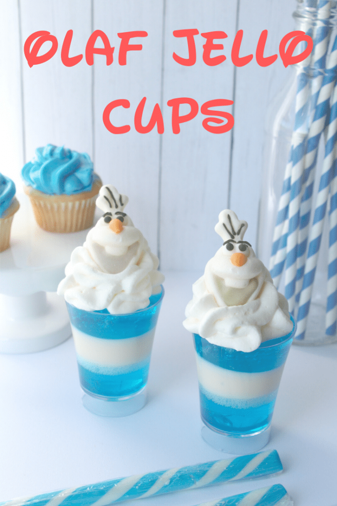 Olaf Jello Cups