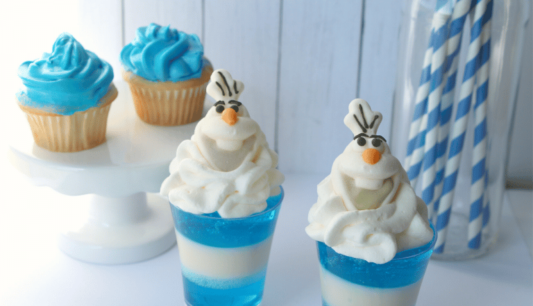 Frozen Olaf Dessert Cups