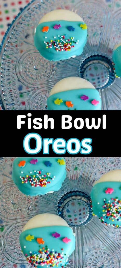 Fish Bowl oreos Pin