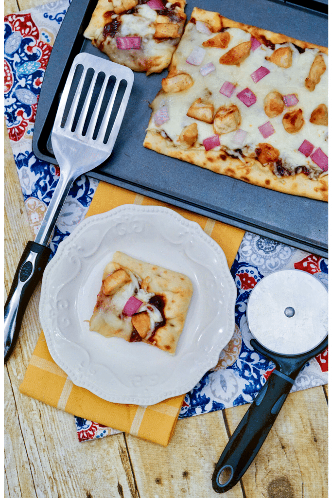 bbq chicken flatbread