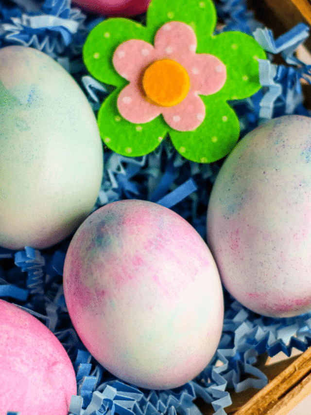 Shaving Cream Easter Eggs Story