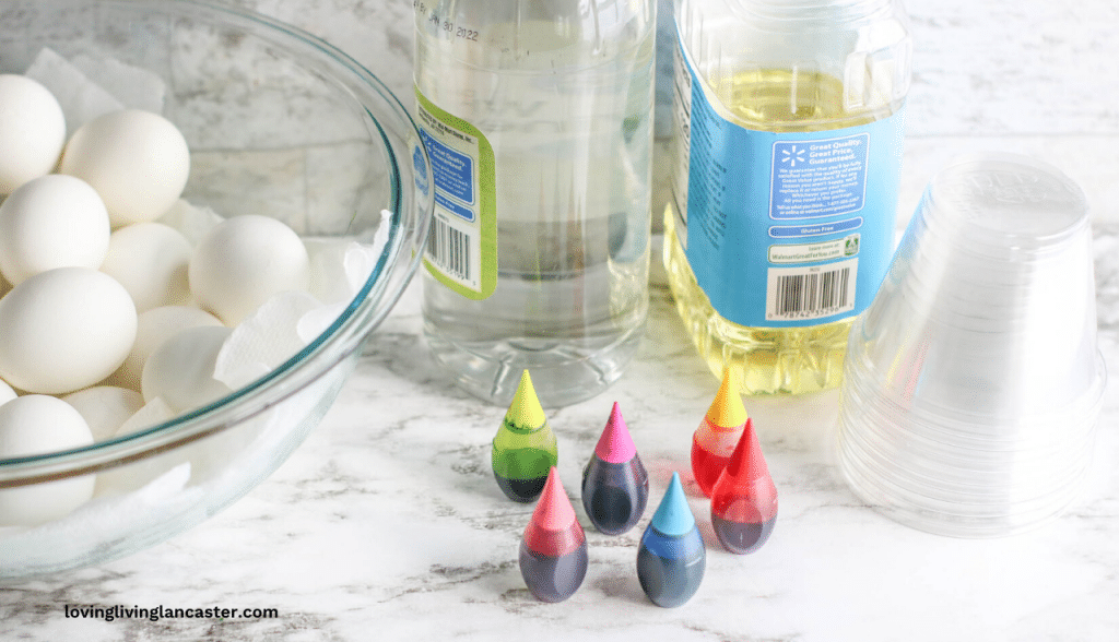 Marbled Easter Eggs 6 marbled eggs ingredients