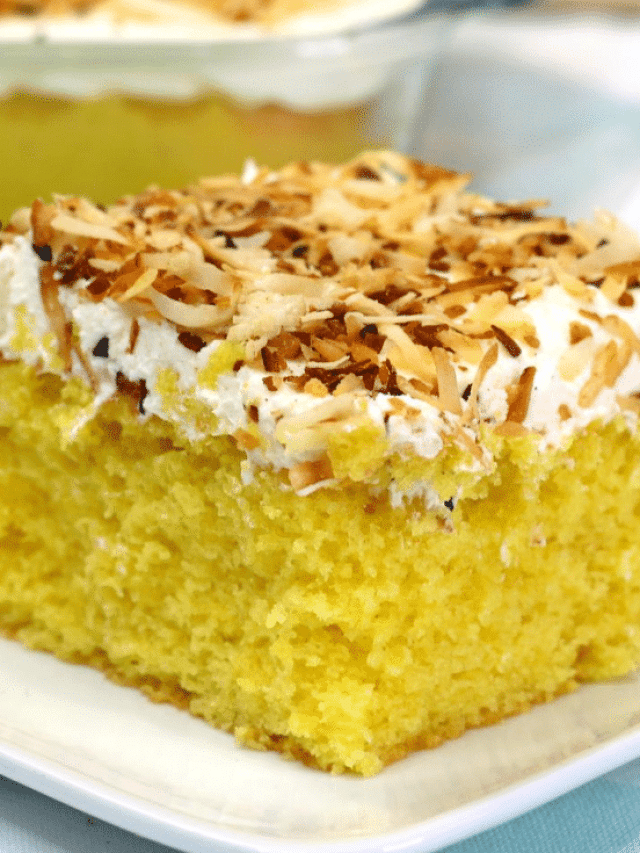 Coconut Cake with Milk Story Loving Living Lancaster