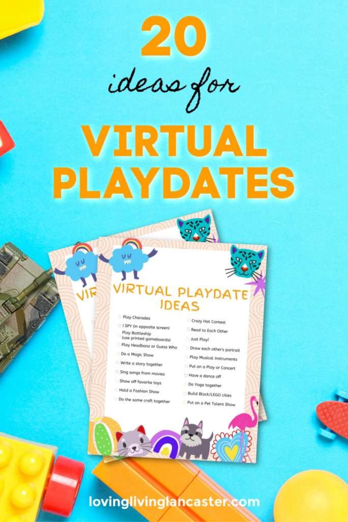 Virtual Play Date Printable PDF