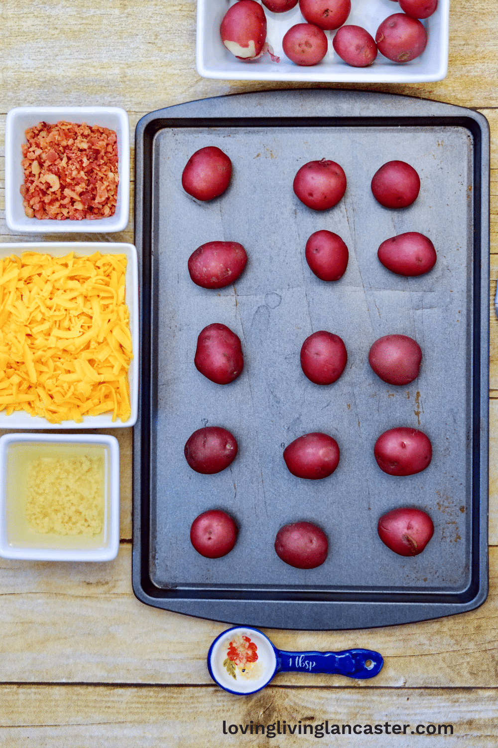 Loaded Smashed Potatoes