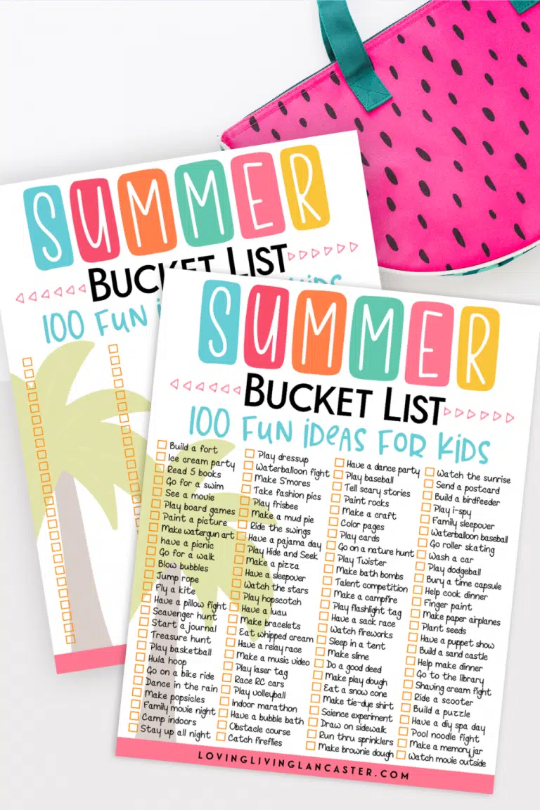 Summer Bucket List For Families: 100 Fun Ideas For Kids