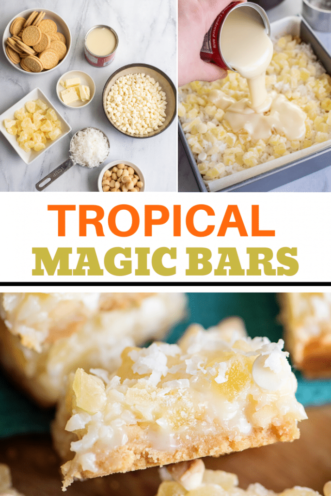 making tropical magic bars