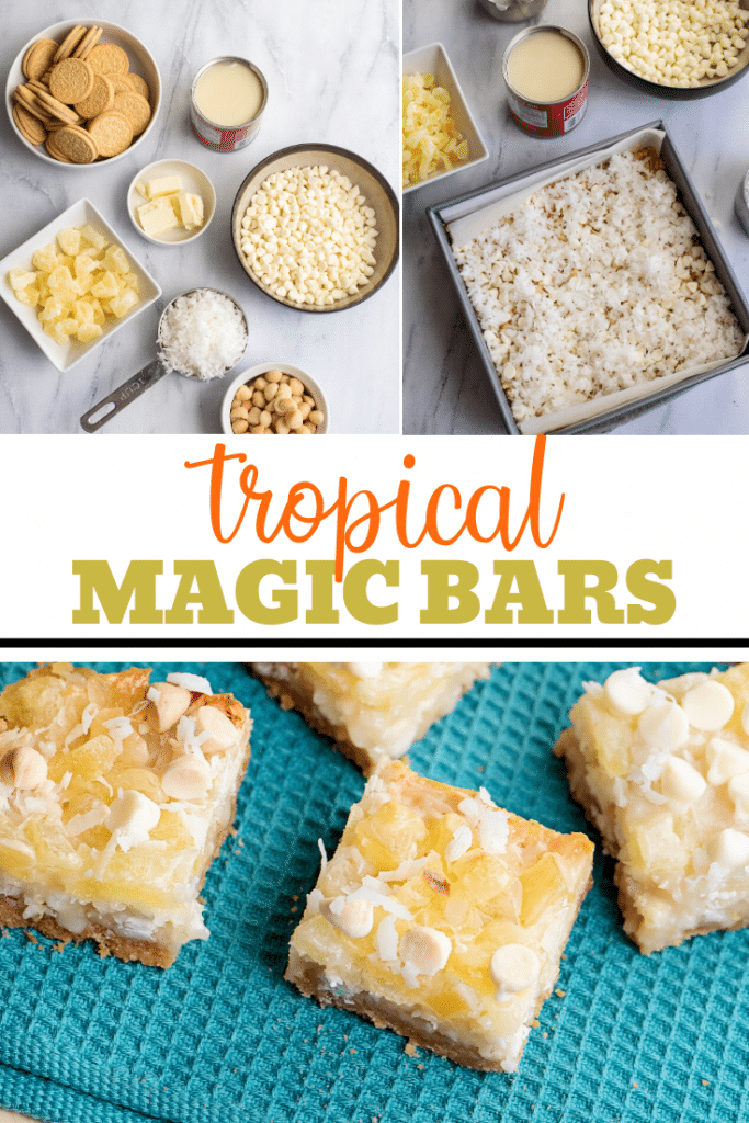 making tropical magic bars