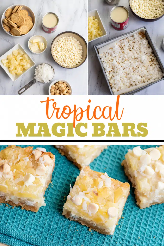 making tropical magic bars