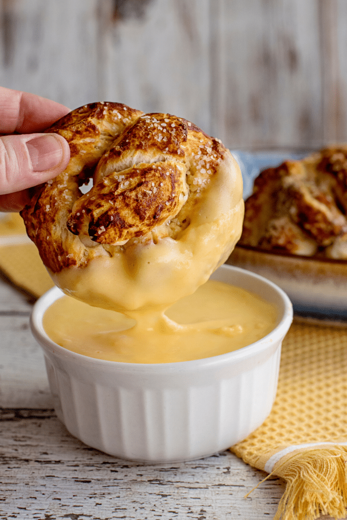 Biscuit Pretzels 8 cheese sauce instructions 6 1