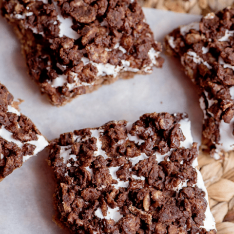 Chocolate Marshmallow Bars 26 Chocolate marshmallow bars.