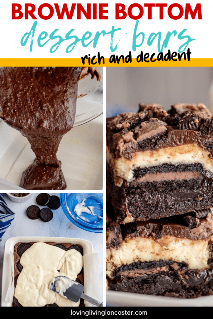 making brownie bottom bars