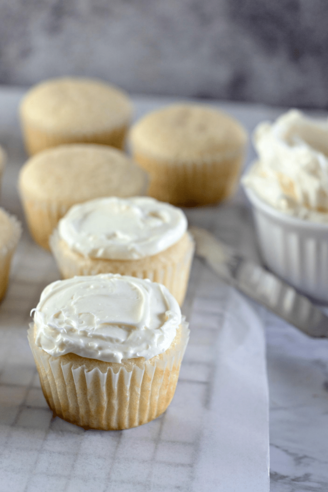 Fruit Topped Cupcakes