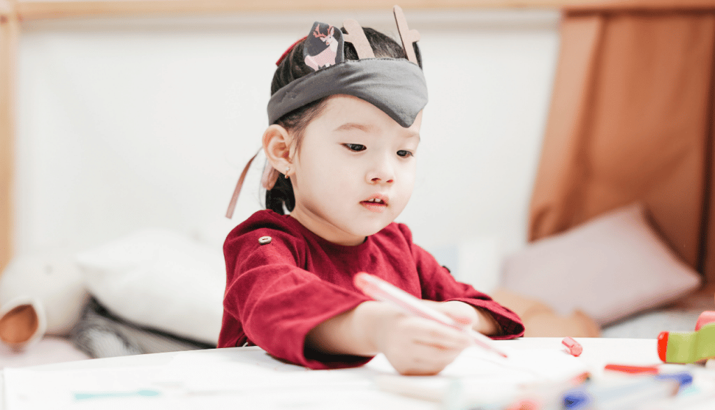 8 Strategies for Successful Homeschooling 6 girl doing craft