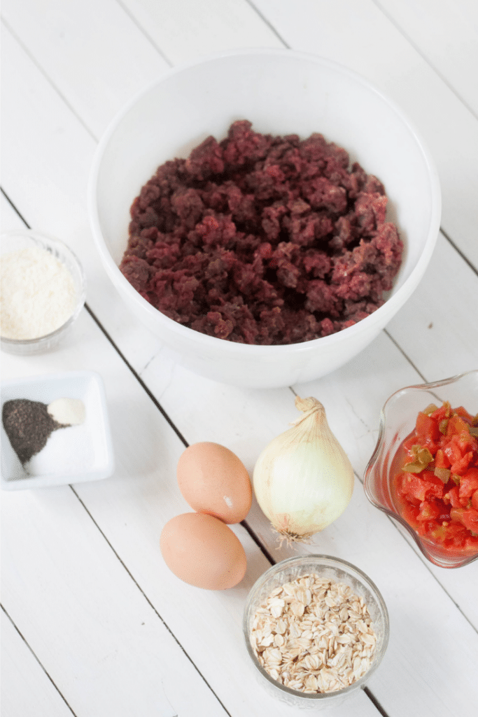 Venison Meatloaf 8 Venison Meatloaf ingredients