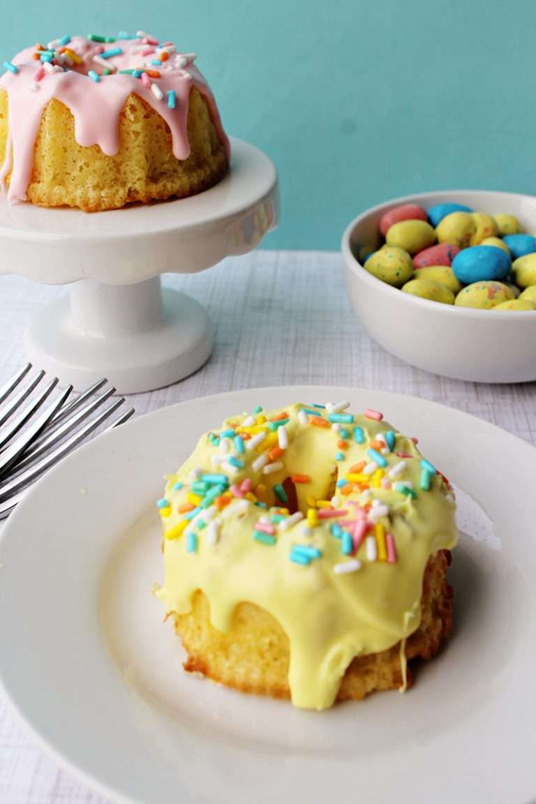 Easter Mini Bundt Cake Recipe