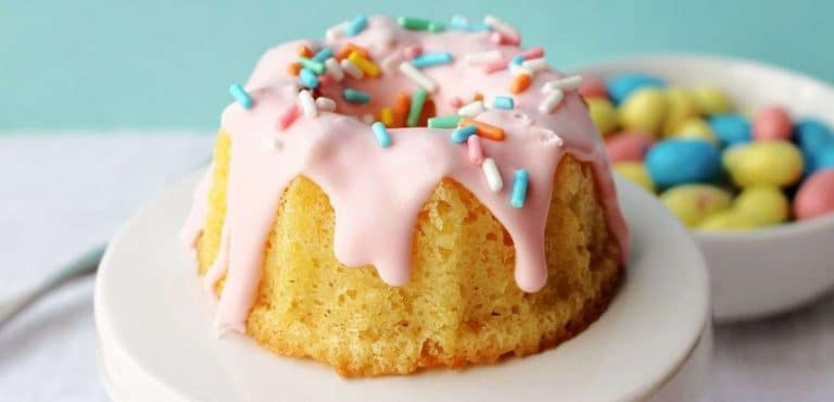 Easter Mini Bundt Cake Recipe (From Box Cake Mix)