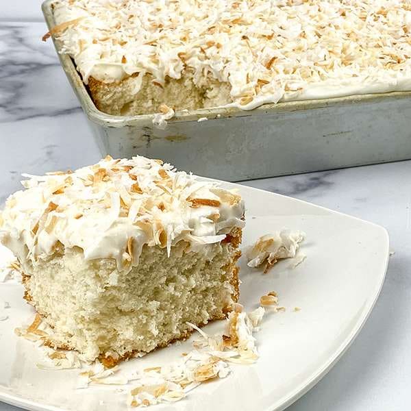 Coconut Cake Recipe from Scratch 4 Slice of coconut cake