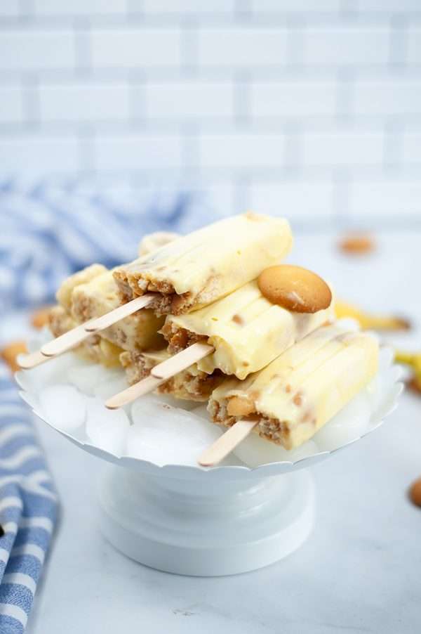 Banana Pudding Popsicles