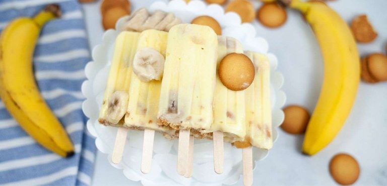 Banana Pudding Popsicles