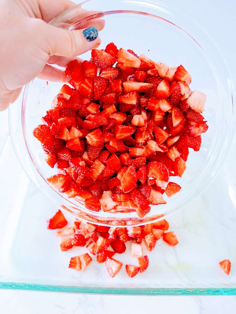 Strawberries in a bowl